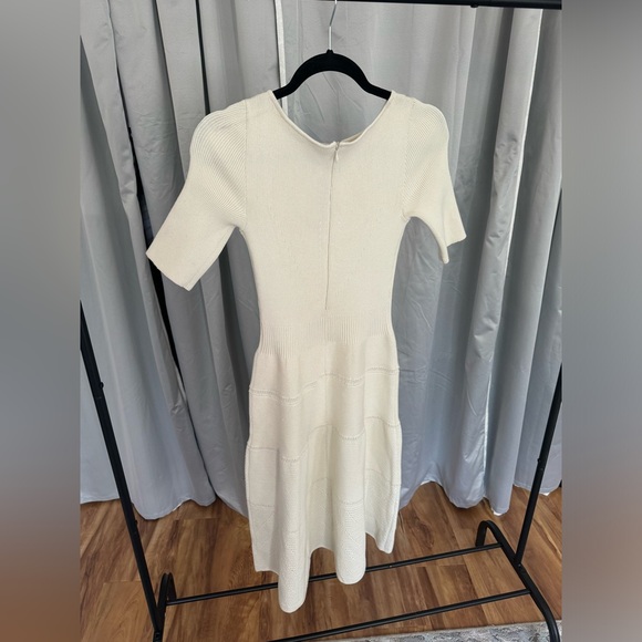 St John crochet detail sweater dress - Picture 7 of 13